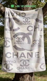 Chanel Throw Blankets